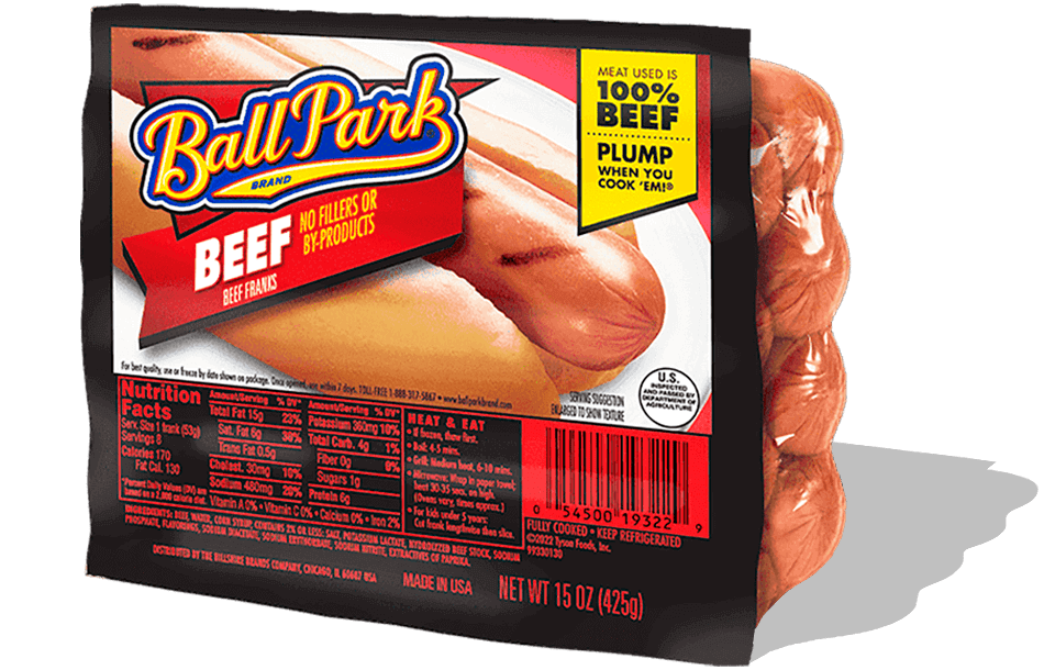 Ball Park Beef Hot Dogs