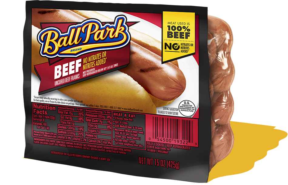 Ball Park Beef Hot Dogs