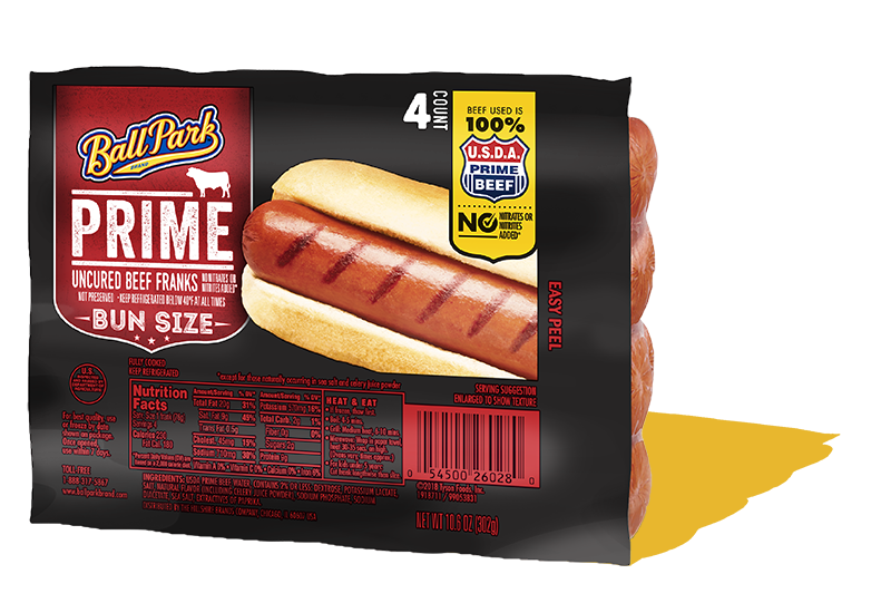 Hot Dogs Ball Park® Brand
