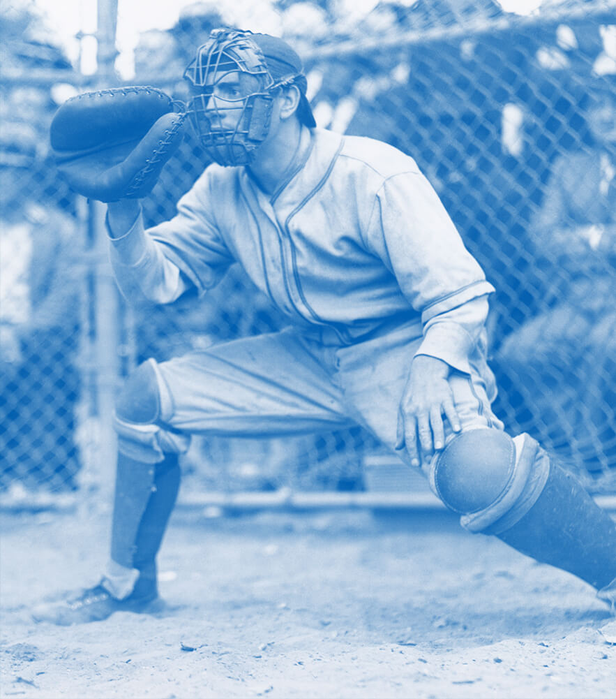 Catcher at the plate Thumbnail
