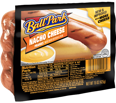 Ball Park Fully Loaded Nacho Cheese Frank