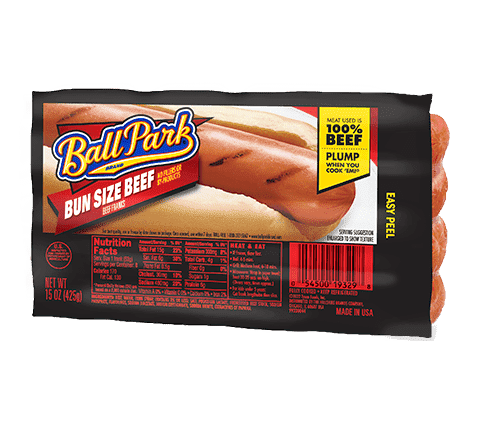 Bun Size Beef Hot Dogs