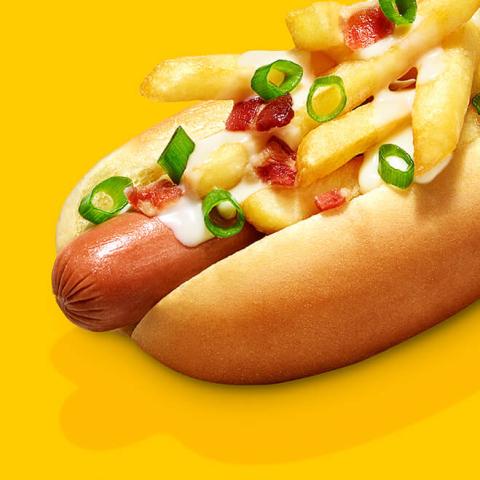 fully loaded fry dog