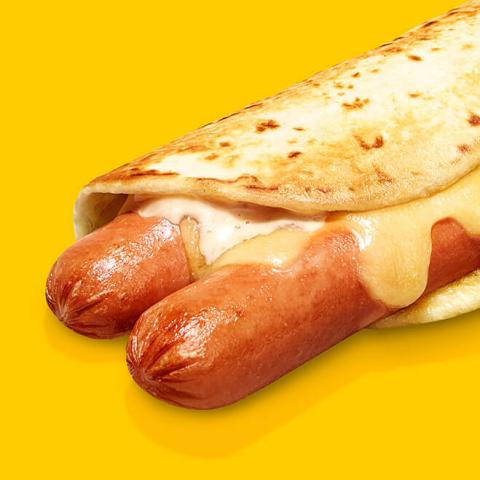 Cheesy Quesadilla Dog